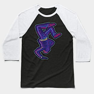 Breakdancing B-Boy Hip Hop Dancer Baseball T-Shirt